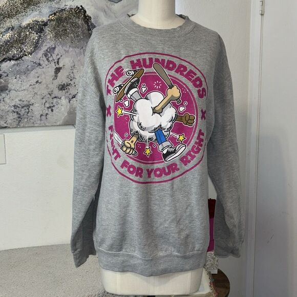 The Hundreds Crewneck Fight for your right - Picture 6 of 13